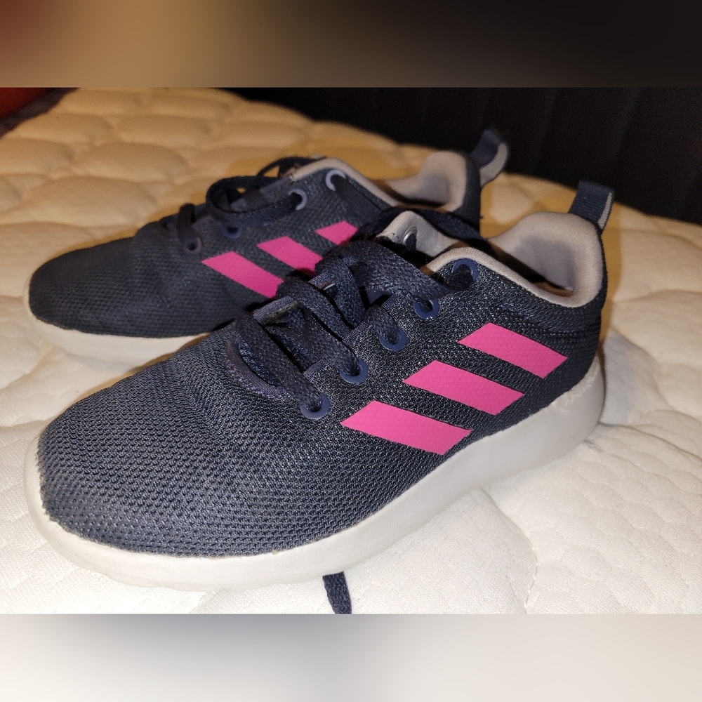 Adidas Blue and Pink Sneakers Lightweight Mesh Design Size 13 Missing Inner Sole